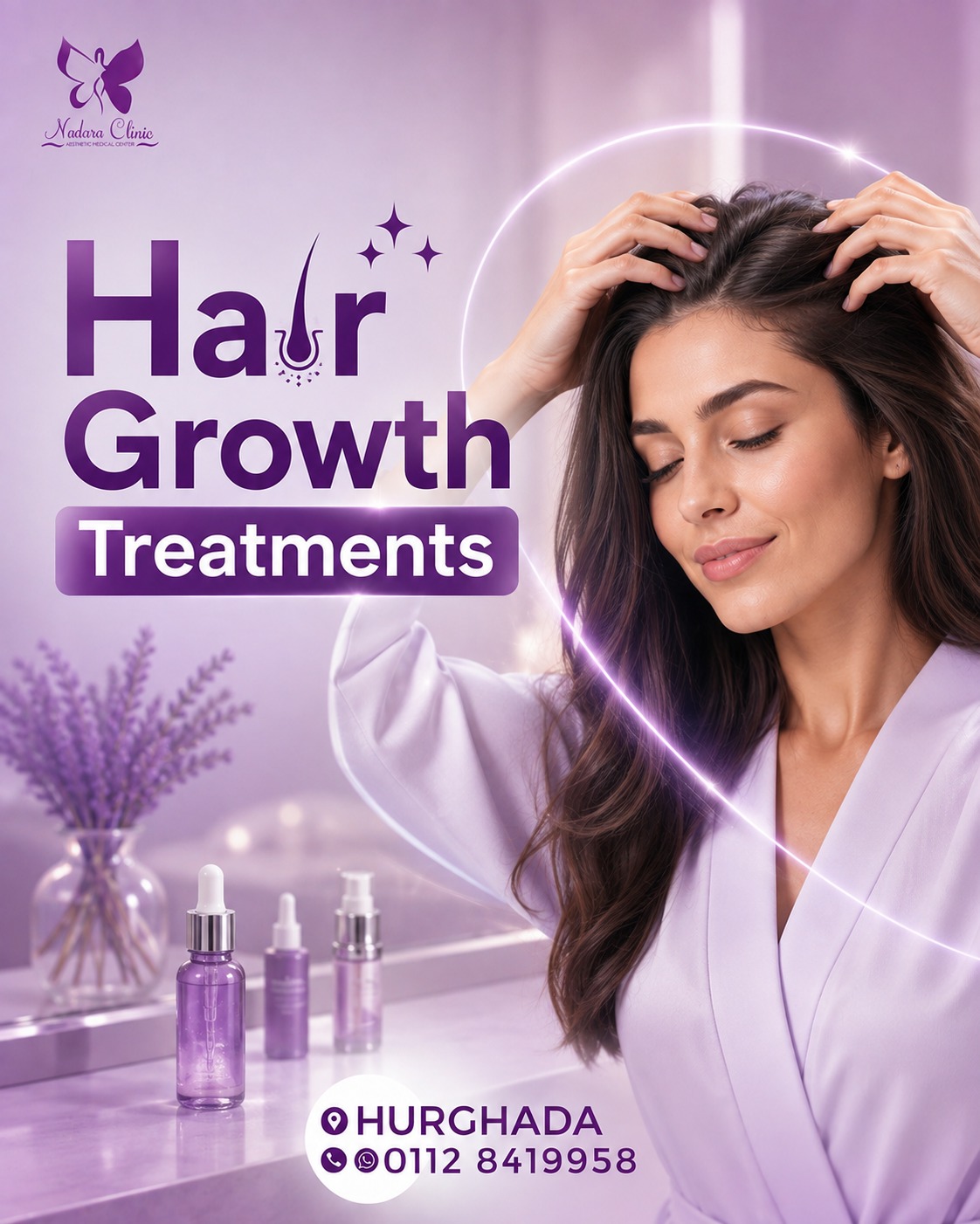 Hair lengthening sessions in Hurghada